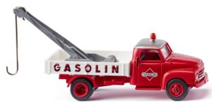 WIK035202 - Abschleppwagen Farbe rot und weiß - OPEL blitz Gasolin