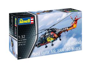 REV03806 - Hubschrauber Westland Sea Lynx MK.88A - Sonderedition 40 Jahre zum Zusammenbauen und Bemalen