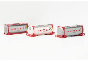 HER076500-006 - Set of 3 HOYER 20-foot tank containers