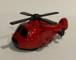 NEW01277D - Reibung Roter Hubschrauber