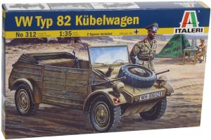 ITA0312 - VOLKSWAGEN Typ 82 Kubelwagen zum Zusammenbauen und Lackieren