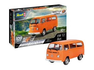 REV07667 - VOLKSWAGEN T2 Orange Bus zum Zusammenbauen