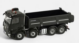 NZG1066/50 - MERCEDES-BENZ Arocs 8x4 Pritsche MEILLER Schwarz