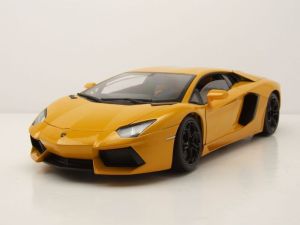 WEL18041JAUNE - LAMBORGHINI Aventator LP700-4 2011 Gelb