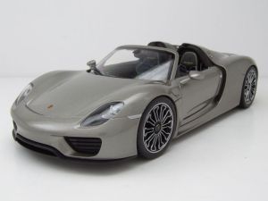 WEL18051CABGRIS - PORSCHE 918 Spyder Cabriolet 2012 grau