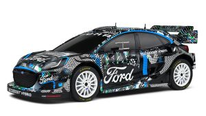 SOL1809501 - FORD Puma Rally1 Hybrid schwarz Goodwood Festival of Speed 2021