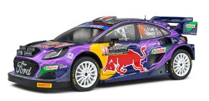 SOL1809502 - FORD Puma Rally1 Hybrid violett #19 Rallye Monte Carlo S.LOEB / I.GALMICHE