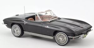 NOREV189055 - CHEVROLET Corvette Sting Ray Cabriolet 1963 Schwarz