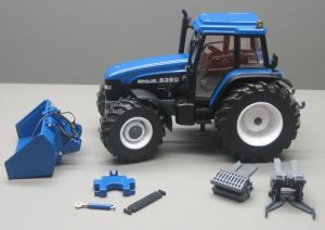 REP094 - NEW HOLLAND 8360 mit Mulde