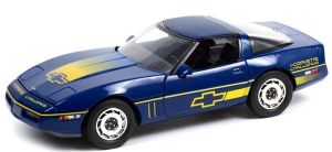 GREEN13597 - CHEVROLET CORVETTE C4 1988 Challenge Race Car Blau und Gelb