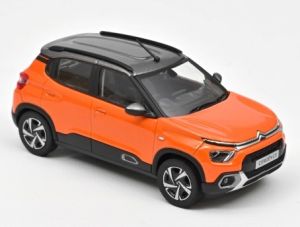 NOREV155222 - CITROËN C3 2021 Orange mit grauem Dach