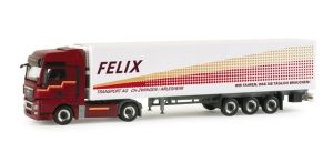 HER155694 - MAN TGX XXL 4x2 mit Kühlauflieger 3 Achsen FELIX