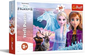 TRF18253 - Puzzle 30 Teile THE FROZEN 2: Der Mut der Schwestern