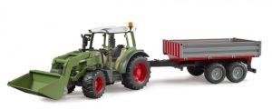 BRU2182 - FENDT Vario 211 mit Frontlader und Anhänger