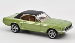 NOREV270585 - FORD Mustang Coupe 1968 Metallic-Grün - Jet-Car