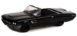 GREEN28110-B - FORD Thunderbird Cabrio 1965 schwarz aus der Serie BLACK BANDIT unter Blister.