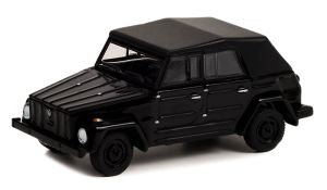 GREEN28110-C - VOLKSWAGEN Thing Typ 181 1968 schwarz aus der Serie BLACK BANDIT unter Blister.