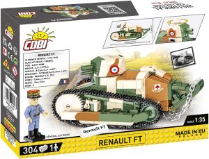 COB2991 - Leichter Panzer RENAULT FT - 304 Teile