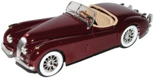 BUR22018RO - JAGUAR XK120 Cabrio 1948 Rot