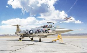 ITA2515 - Baubares Kampfflugzeug F-104 A/C Starfighter mit Lackierung