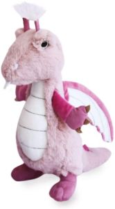 HO2964 - Plüschtier Drache rosa 30 cm