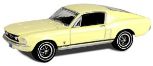 GREEN30504 - FORD Mustang GT Fastback 1967 gelb aus der Serie HIGH COUNTRY SPECIAL in Blisterverpackung