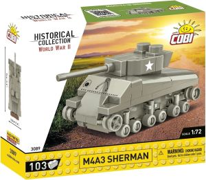 COB3089 - SHERMAN M4A3 Panzer – 103 Teile