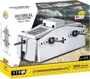 COB3094 - STURMPANZERWAGEN A7V Panzer – 119 Teile