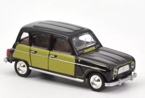 NOREV310938 - RENAULT 4 Parisienne 1963 Schwarz und gelb