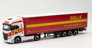 HER315326 - IVECO S-WAY 4X2 mit 3-achsigem Planenauflieger SOLLE