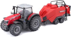 BUR31667 - MASSEY FERGUSON 8740S mit Presse