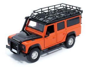 TAY32105010 - LAND ROVER defender 110 Orange mit Sounds und Lichtern