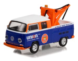 GREEN36060-B - VOLKSWAGEN T2 Doppelkabine 1969 Abschleppwagen UNION 76 der Serie CLUB VEE-DUB unter Blisterverpackung.