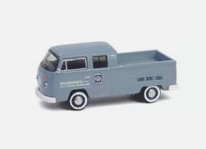 GREEN36110-D - VOLKSWAGEN Typ 2 Doppelkabine Pick-up 1978 grau aus der Serie CLUB VEE-DUB in Blisterverpackung