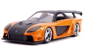 JAD30736 - MAZDA RX-7 Free Rolling M FAST & FURIOUS Orange