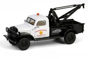 GREEN41170-A - DODGE Power Wagon Wrecker 1945 SHELL OIL aus der Serie RUNNING ON EMPTY in Blisterverpackung