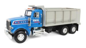 ERT47602 - PETERBILT 367 Kipper blau und grau ERTL