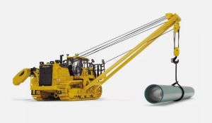 FIGE50-3494 - Bull KOMATSU D155CX-8 mit Pipelayer K170