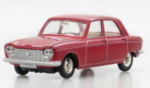 DIN510 - PEUGEOT 204 Rote Limousine – ATLAS Edition