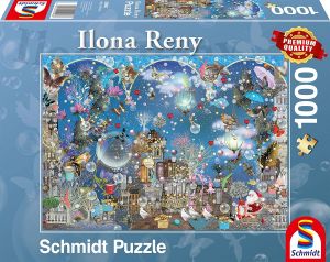 SCM59947 - 1000 Teile Puzzle Blauer Weihnachtshimmel