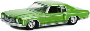 GREEN63030-D - CHEVROLET Monte Carlo 1970 California Lowriders grün-metallic verkauft in Blisterverpackung