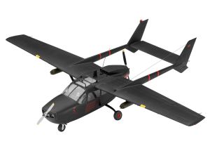 REV63819 - Model Set Flugzeug O-2A Skymaster zum Zusammenbauen mit Lackierung