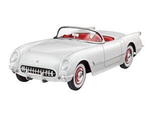 REV67718 - MODEL SET - CHEVROLET Corvette Roadster 1953 zum Zusammenbauen mit Lackierung.