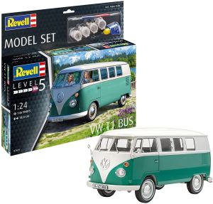 REV67675 - Modell-Set VOLKSWAGEN T1 Bus zum Zusammenbauen mit Lackierung