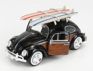 MMX79591 - VOLKSWAGEN Käfer 1966 Schwarz mit Surfbrett