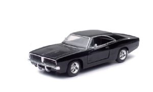 NEW71893-B - DODGE Charger R/T 1969 schwarz