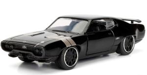 JAD98300 - PLYMOUTH GTX 1972 Schwarz Fast & Furious