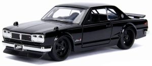 JAD99602 - NISSAN Skyline 2000 GT-R FAST & FURIOUS 1971 Schwarz