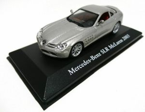 ATL2891022 - MERCEDES BENZ SLR McLaren 2003 metallic grau My Mythic Cars Serie