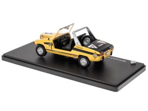 G110T022 - RENAULT 4 Muschang zweimotoriges gelbes Cabrio